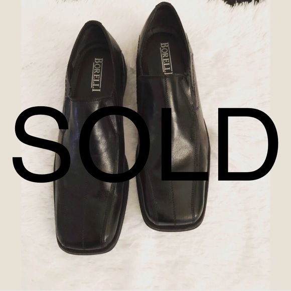 Borelli Other - ⛔️SOLD⛔️Borelli Men Slip-Ons Shoes Upper Leather
